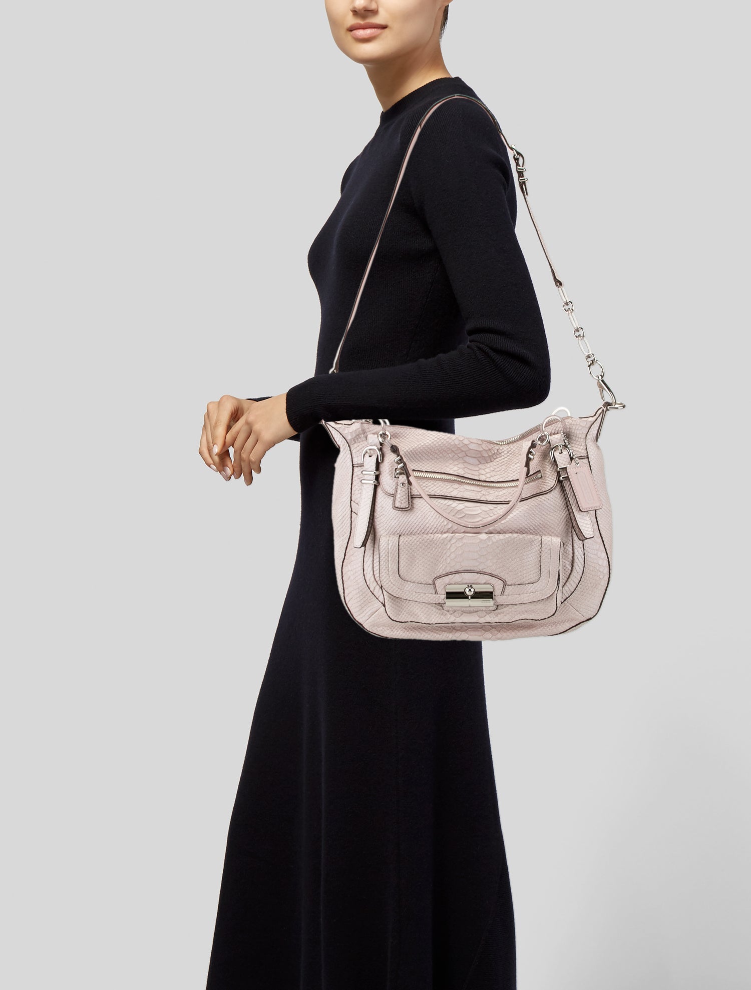 Coach 1941 Snakeskin Hobo