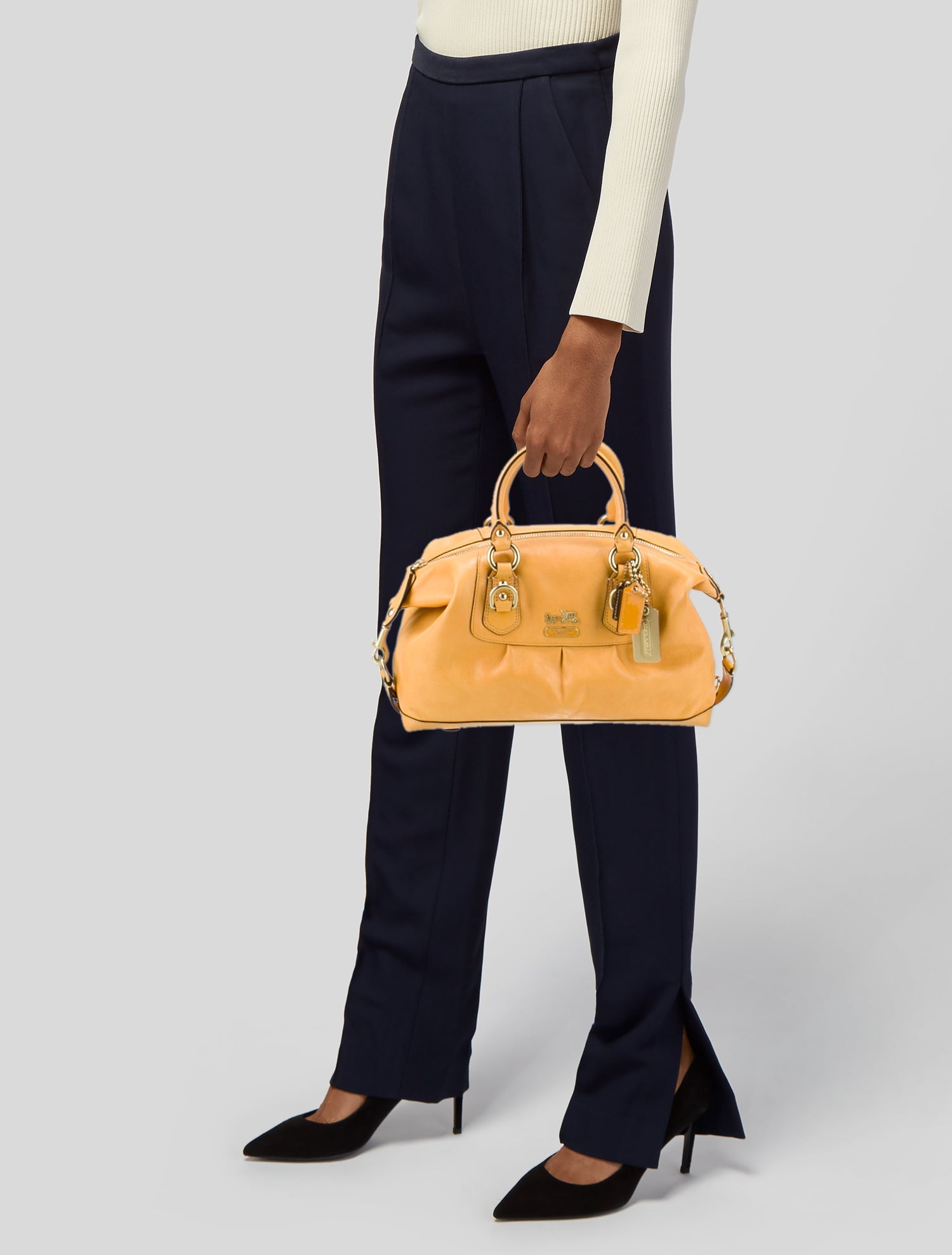 Coach 1941 Leather Top Handle Bag