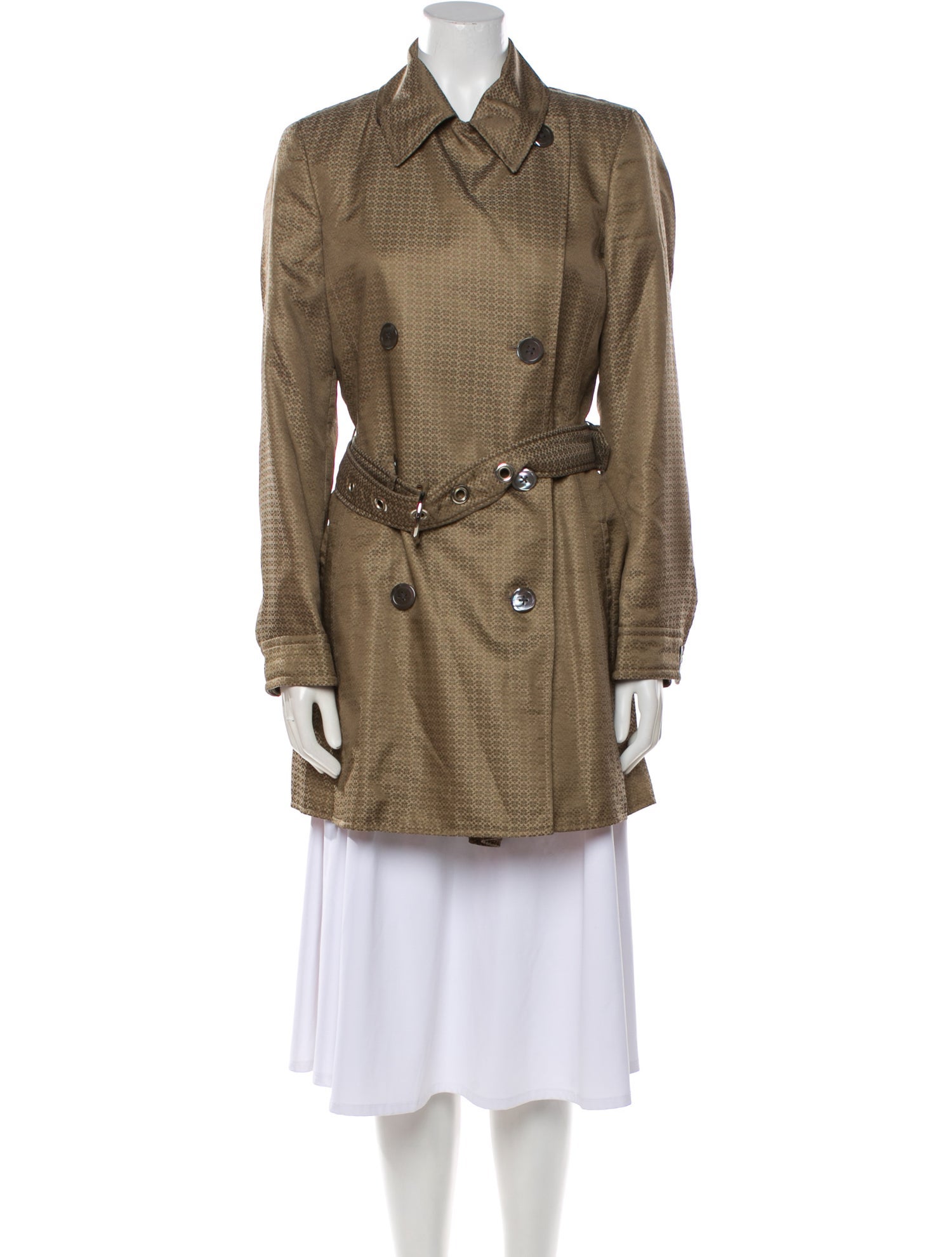 Coach 1941 Leather Trench Coat