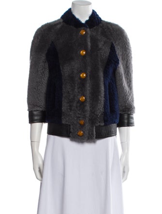 Coach 1941 Colorblock Pattern Jacket