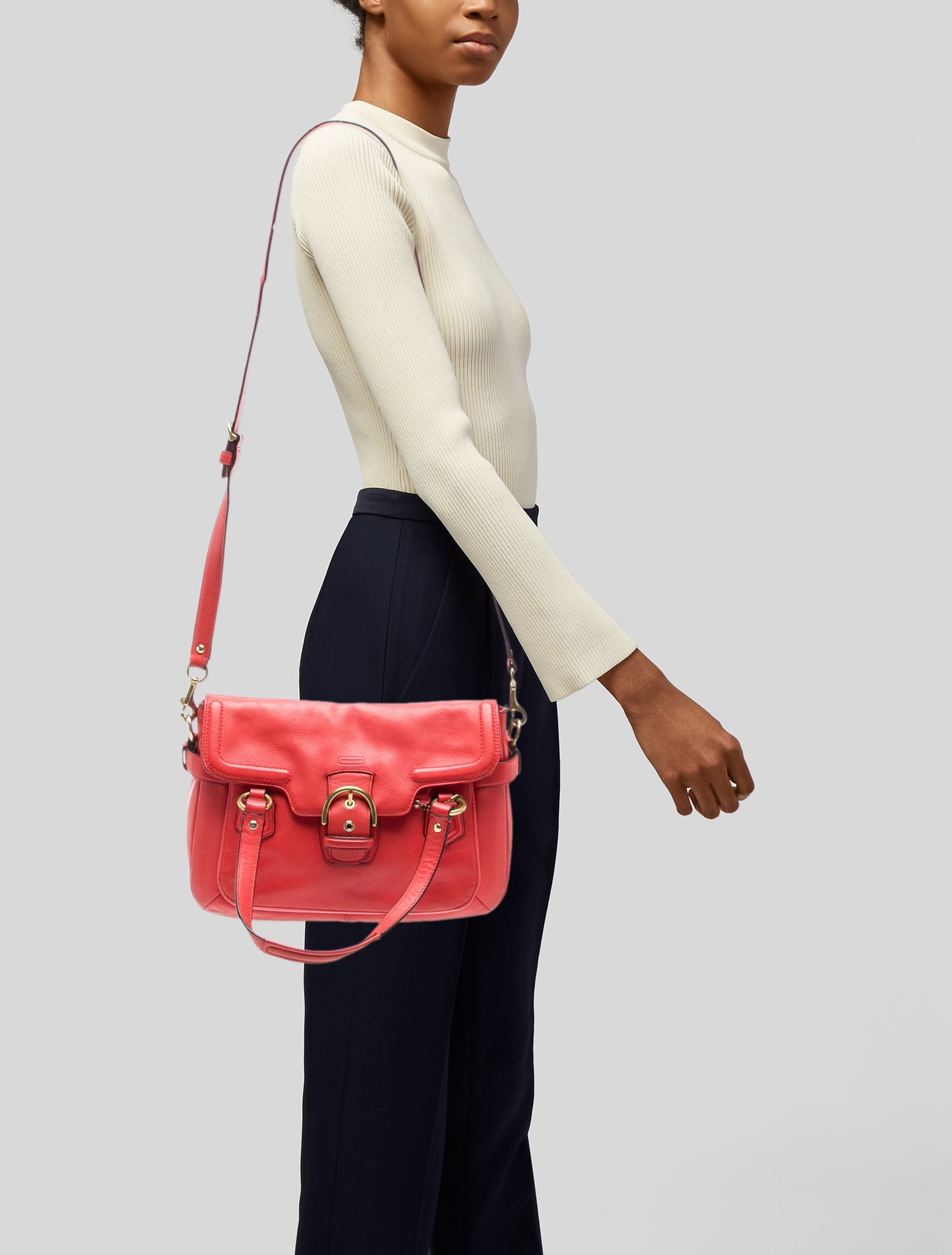 Coach 1941 Leather Top Handle Bag