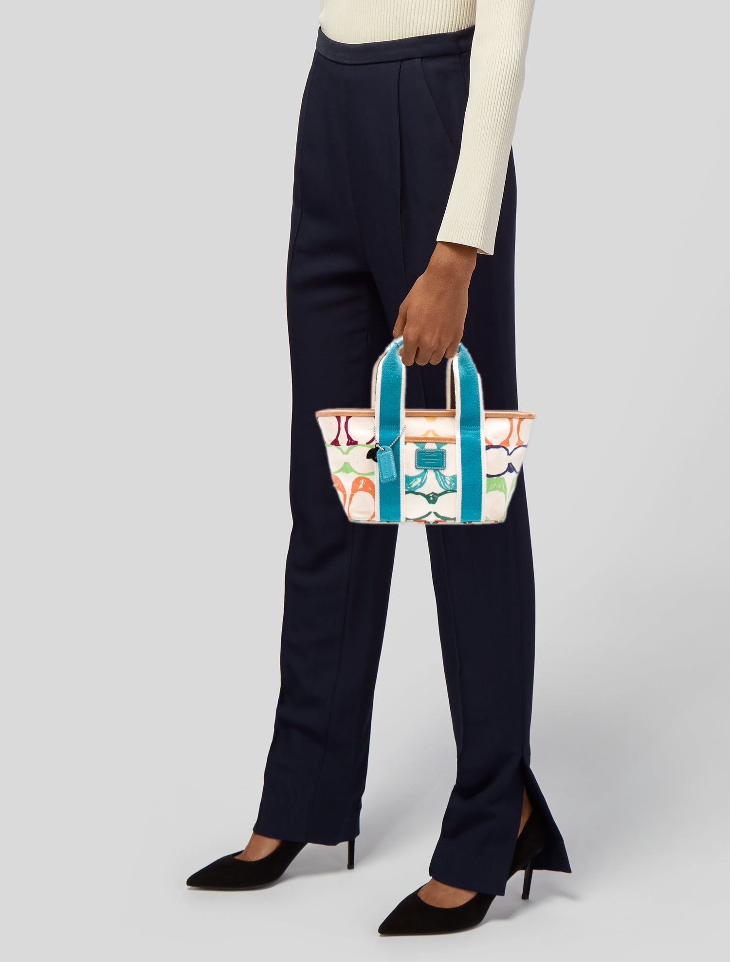 Coach 1941 Canvas Top Handle Bag