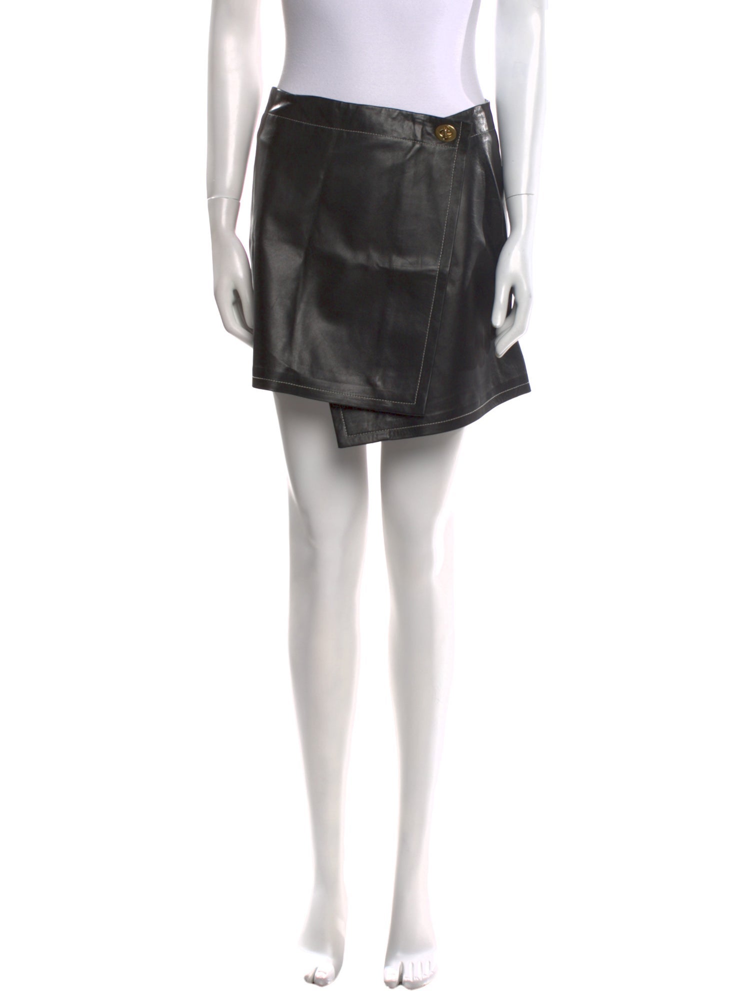 Coach 1941 Leather Mini Skirt w/ Tags