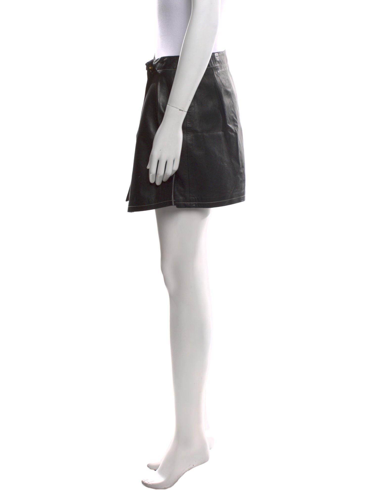 Coach 1941 Leather Mini Skirt w/ Tags