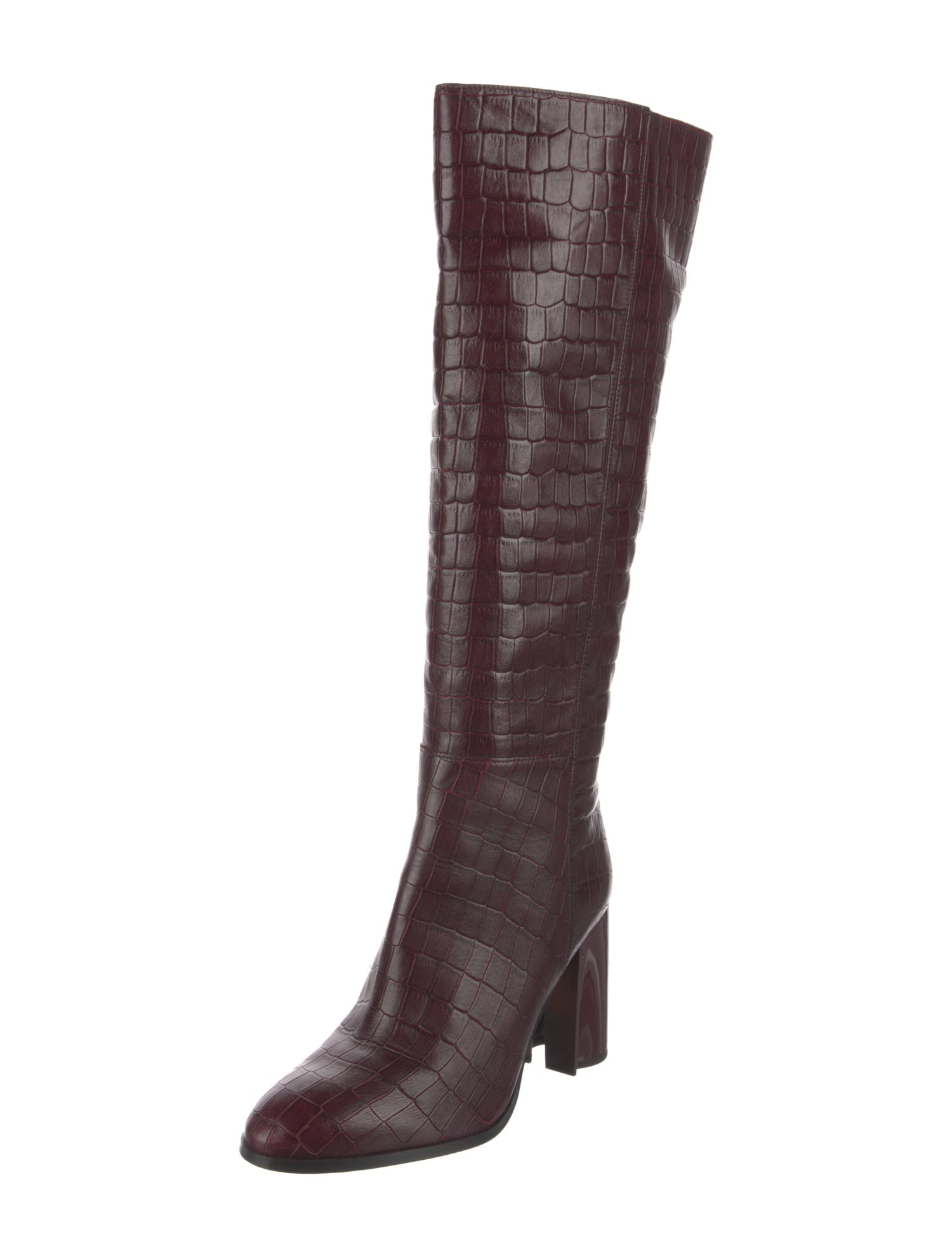 Coach 1941 Embossed Leather Boots