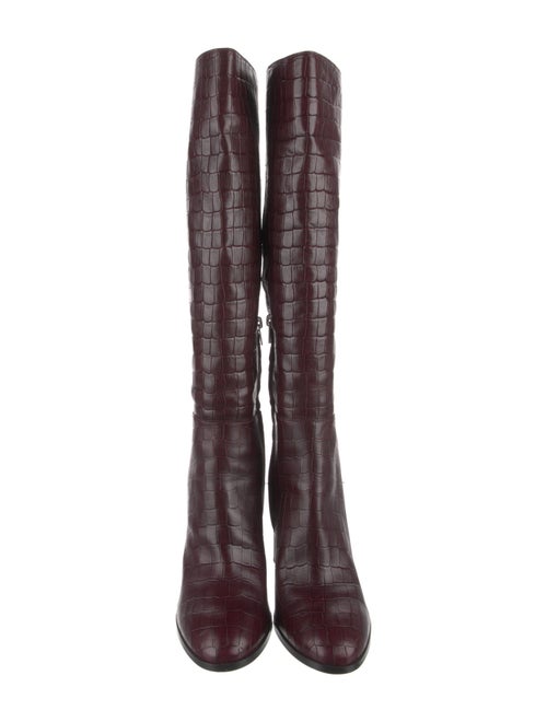 Coach 1941 Embossed Leather Boots