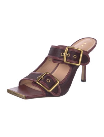 Coach 1941 Leather Slides