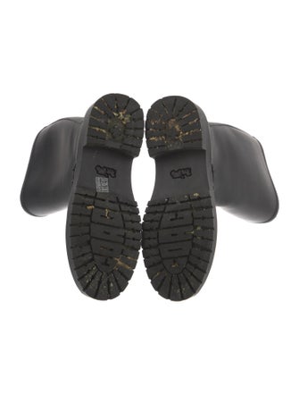 Coach 1941 Rubber Chain-Link Accents Rain Boots