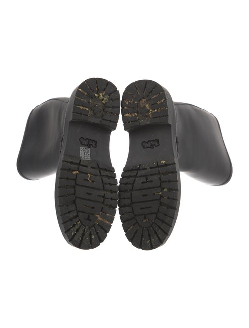 Coach 1941 Rubber Chain-Link Accents Rain Boots