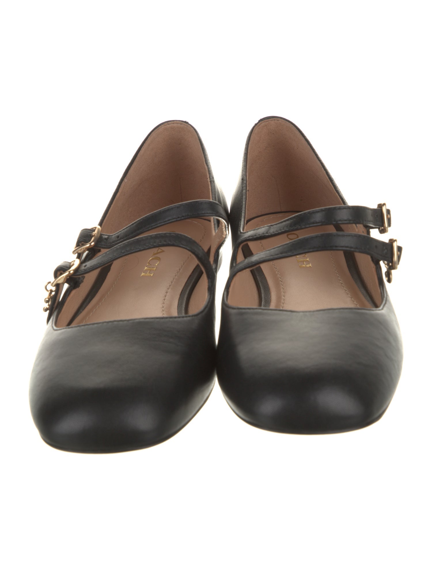 Coach 1941 Leather Mary Jane Flats