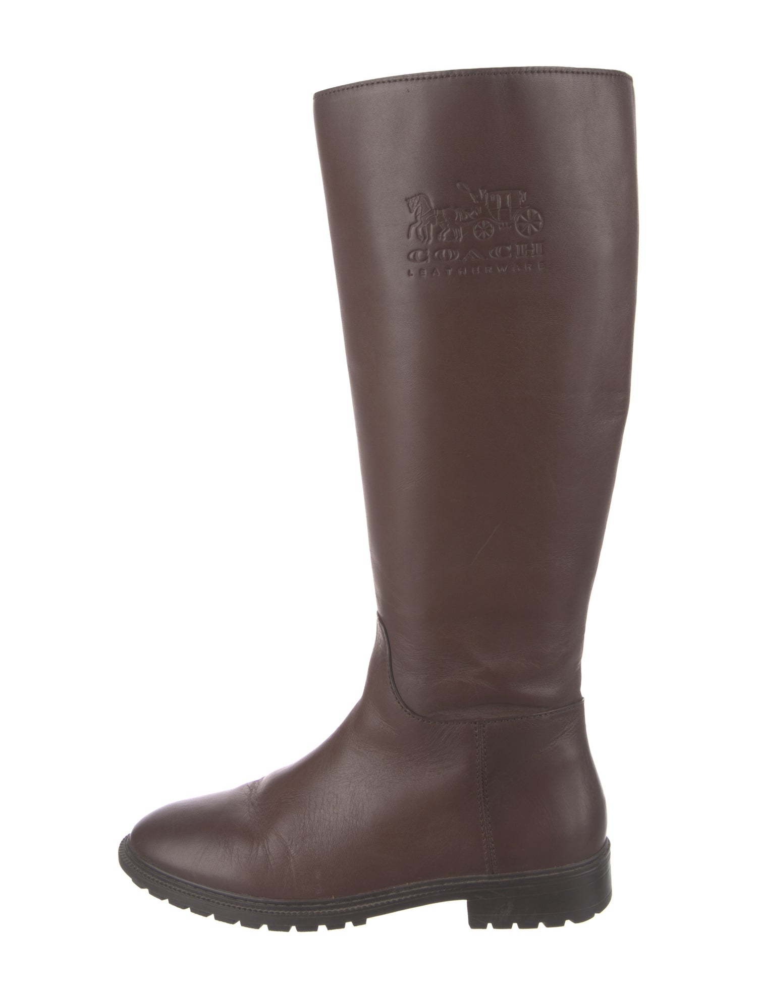 Coach 1941 Leather Riding Boots