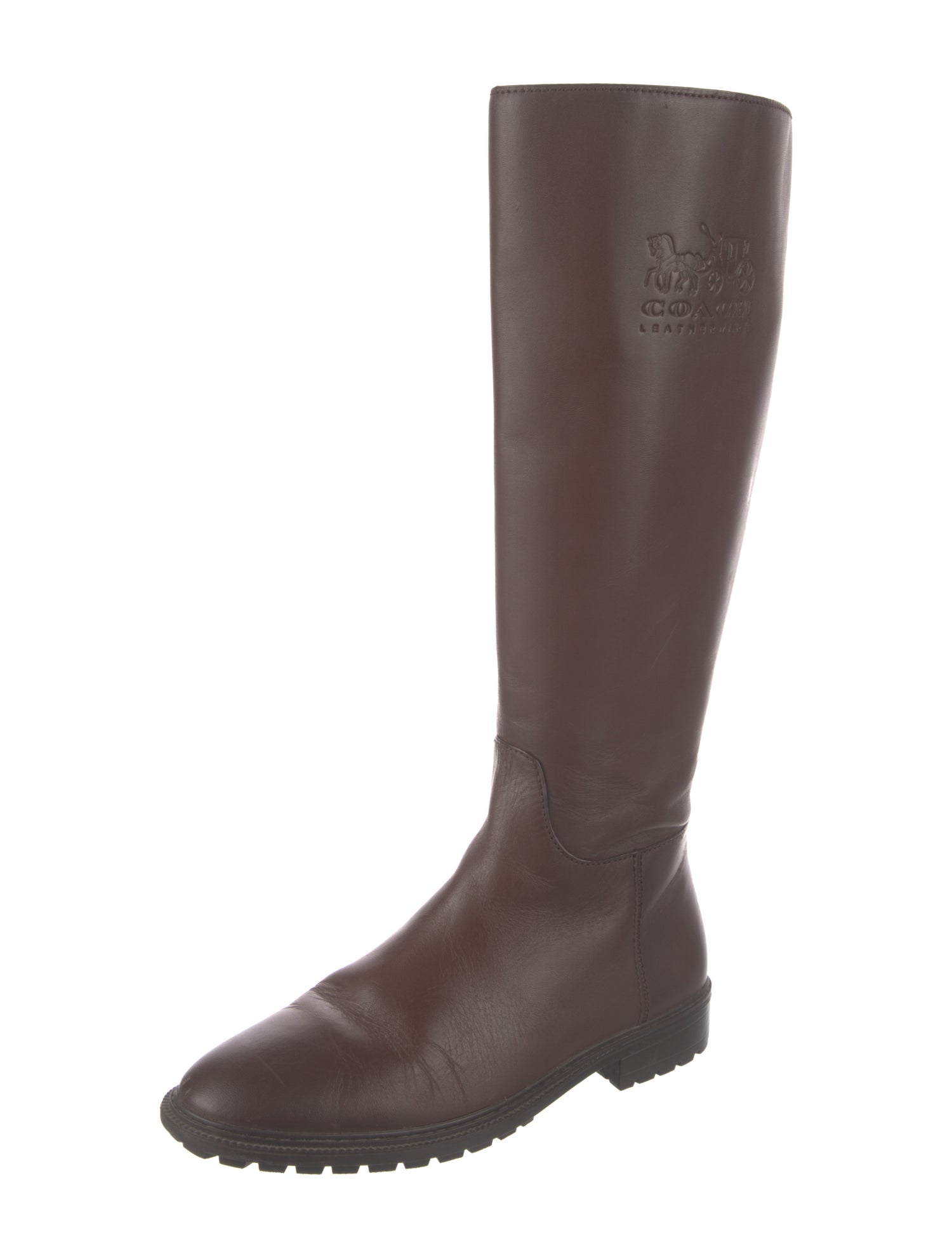 Coach 1941 Leather Riding Boots