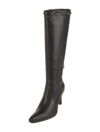 Coach 1941 Leather Rain Boots