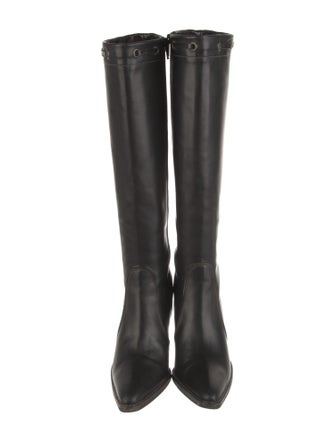 Coach 1941 Leather Rain Boots