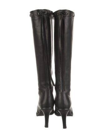 Coach 1941 Leather Rain Boots