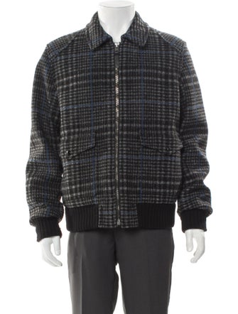 Coach 1941 Plaid Print Bomber Jacket