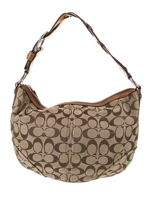 Coach Canvas Top Handle Bag