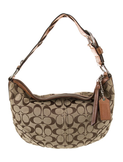 Coach Canvas Top Handle Bag