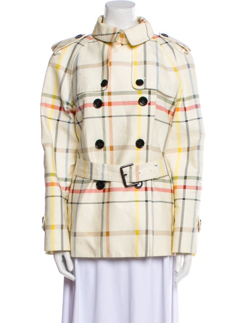 Coach 1941 Plaid Print Coat