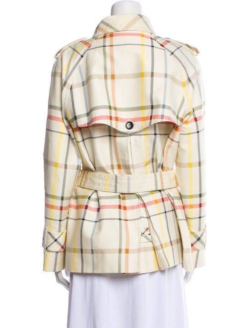 Coach 1941 Plaid Print Coat