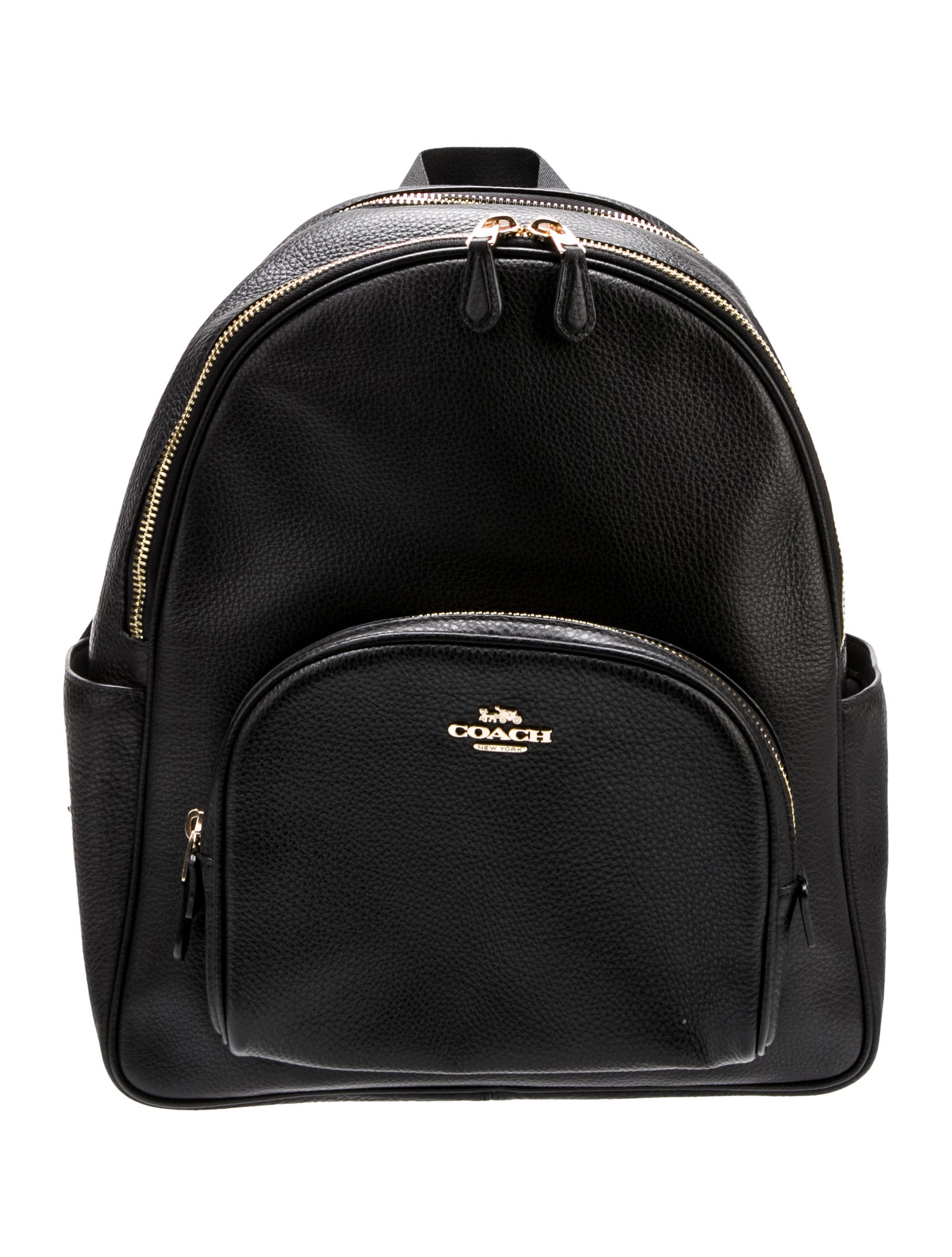 Coach Leather Backpack
