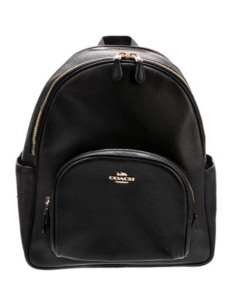 Coach Leather Backpack