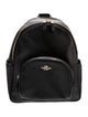 Coach Leather Backpack