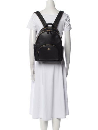 Coach Leather Backpack