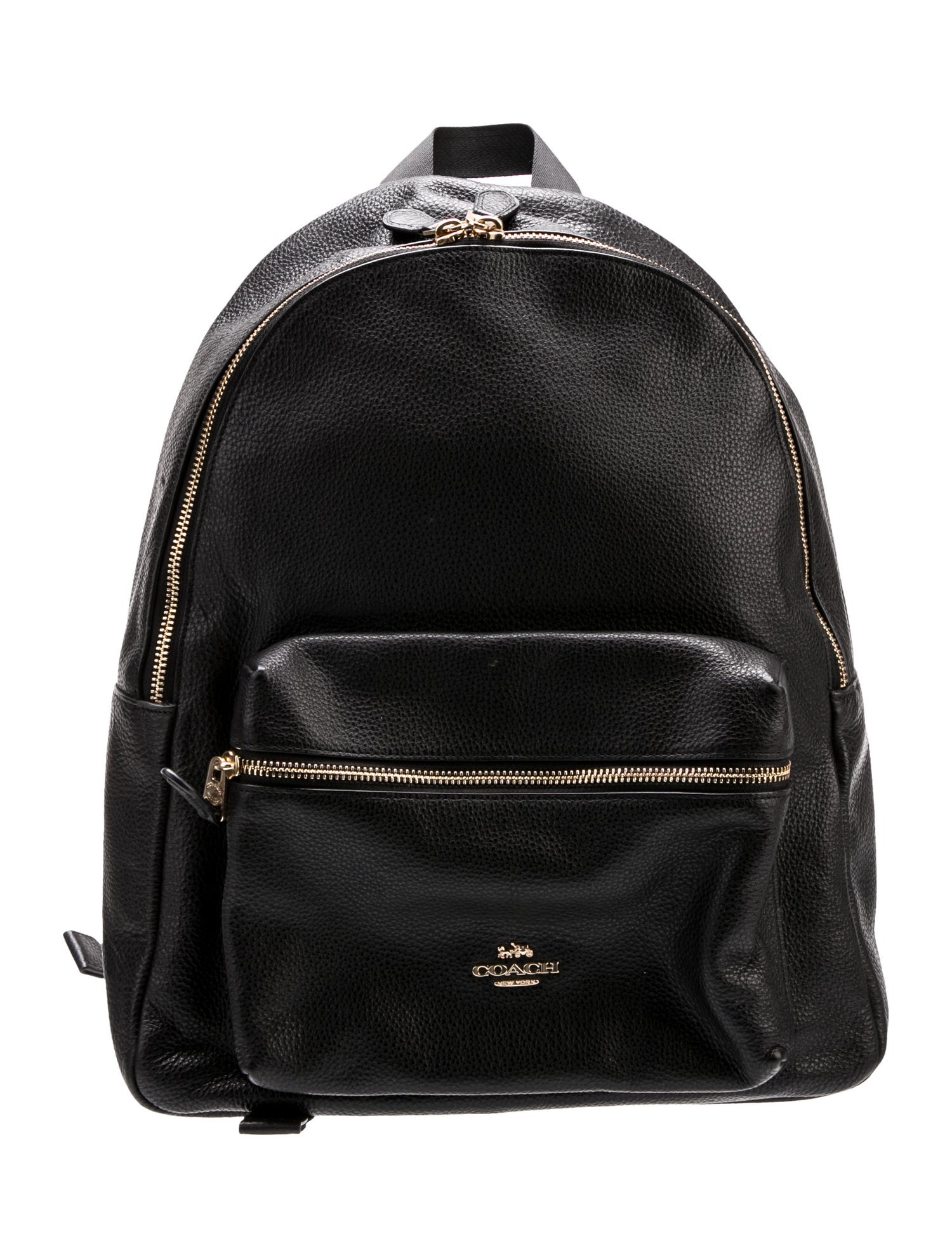 Coach Leather Backpack