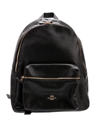 Coach Leather Backpack