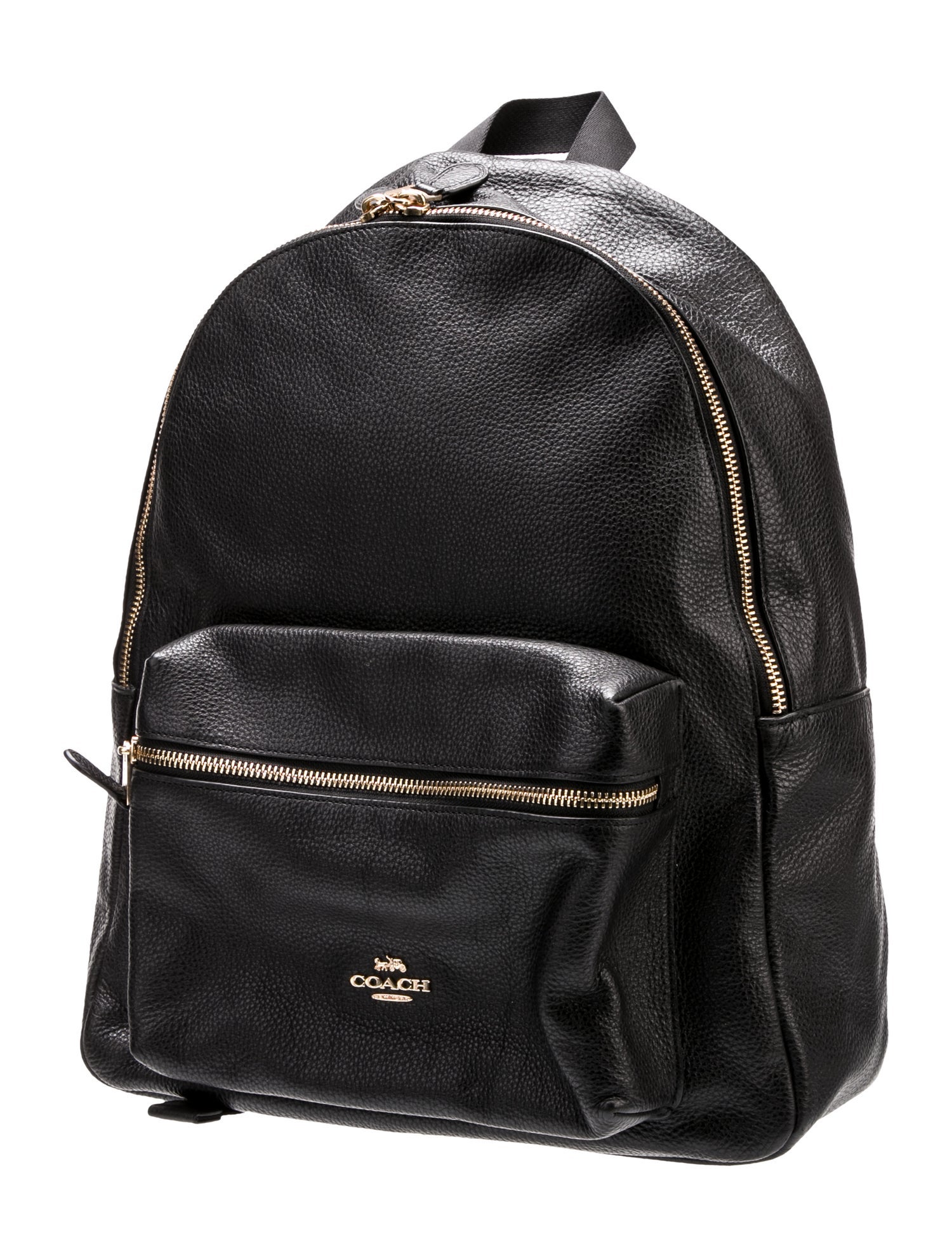 Coach Leather Backpack