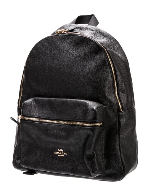 Coach Leather Backpack