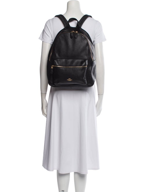 Coach Leather Backpack