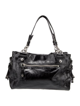 Coach 1941 Patent Leather Top Handle Bag