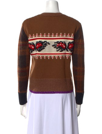 Coach 1941 Wool Printed Sweater