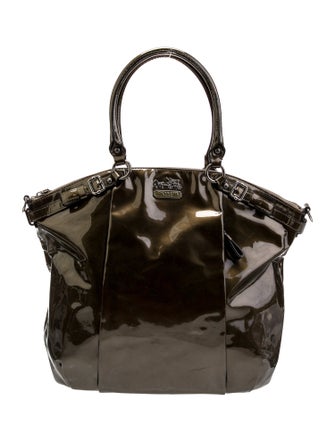 Coach 1941 Patent Leather Top Handle Bag