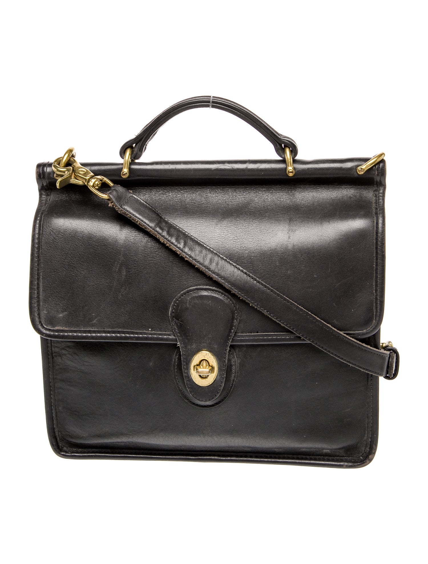Coach 1941 Leather Top Handle Bag