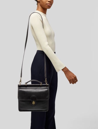 Coach 1941 Leather Top Handle Bag