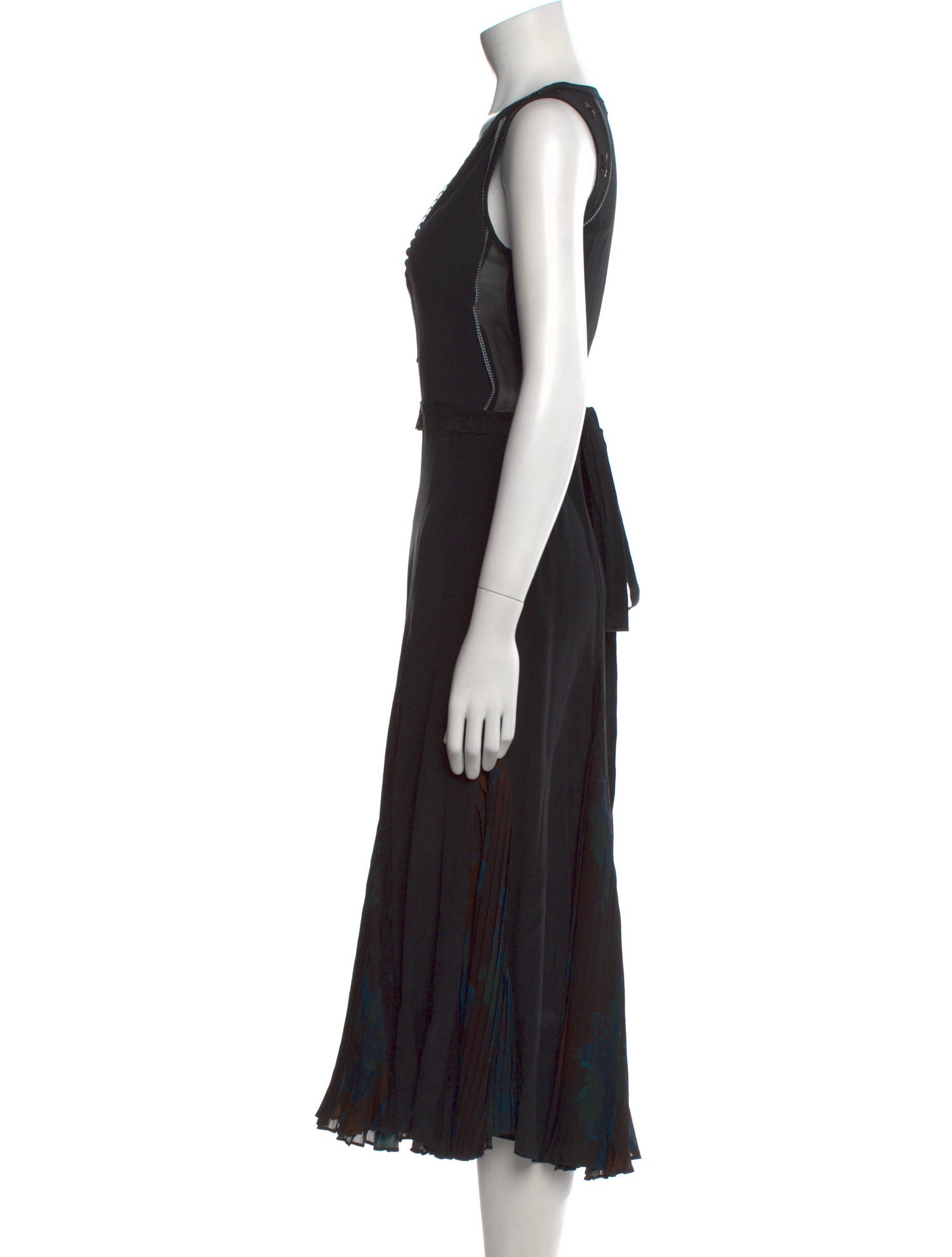 Coach 1941 V-Neck Midi Length Dress