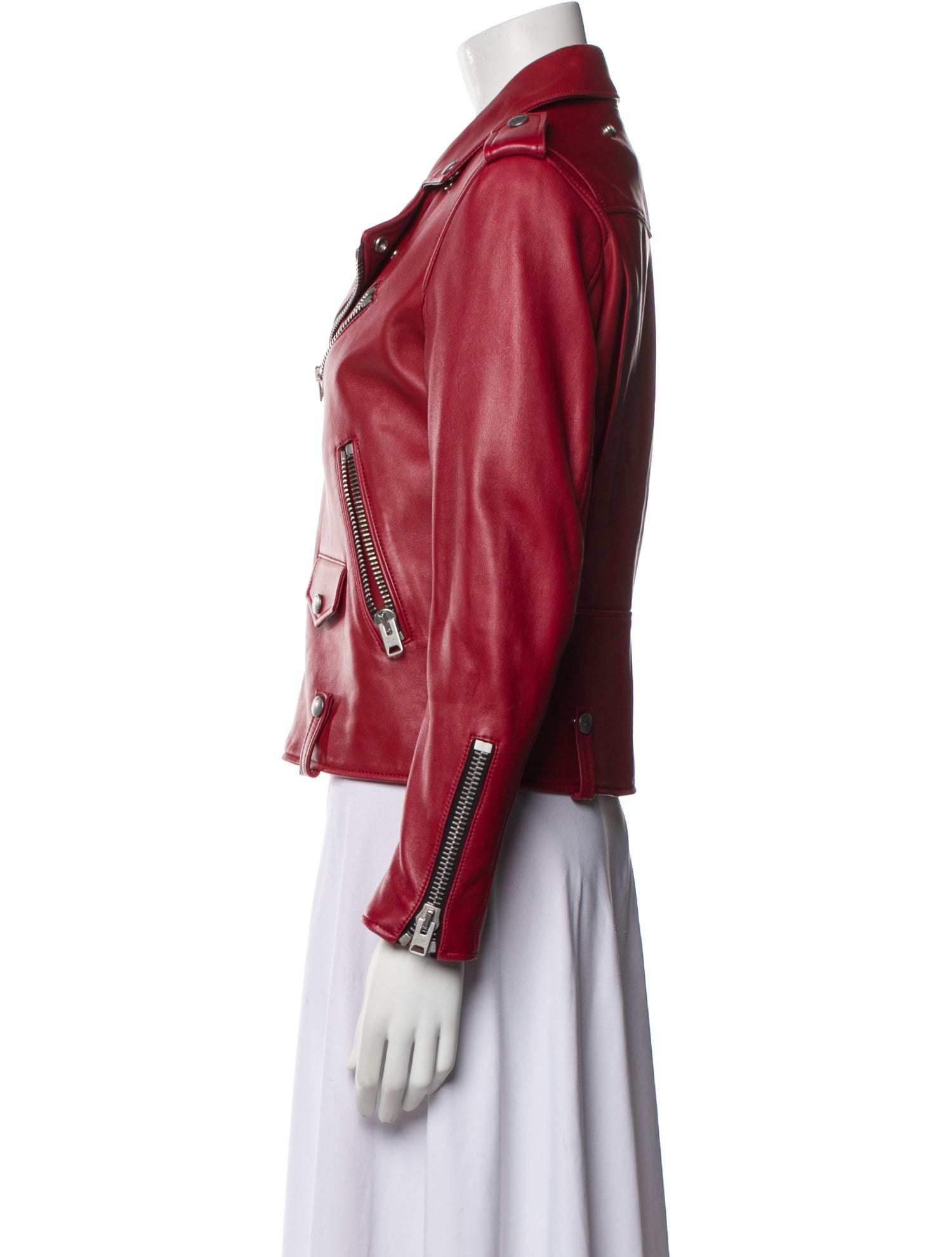 Coach 1941 Lamb Leather Biker Jacket