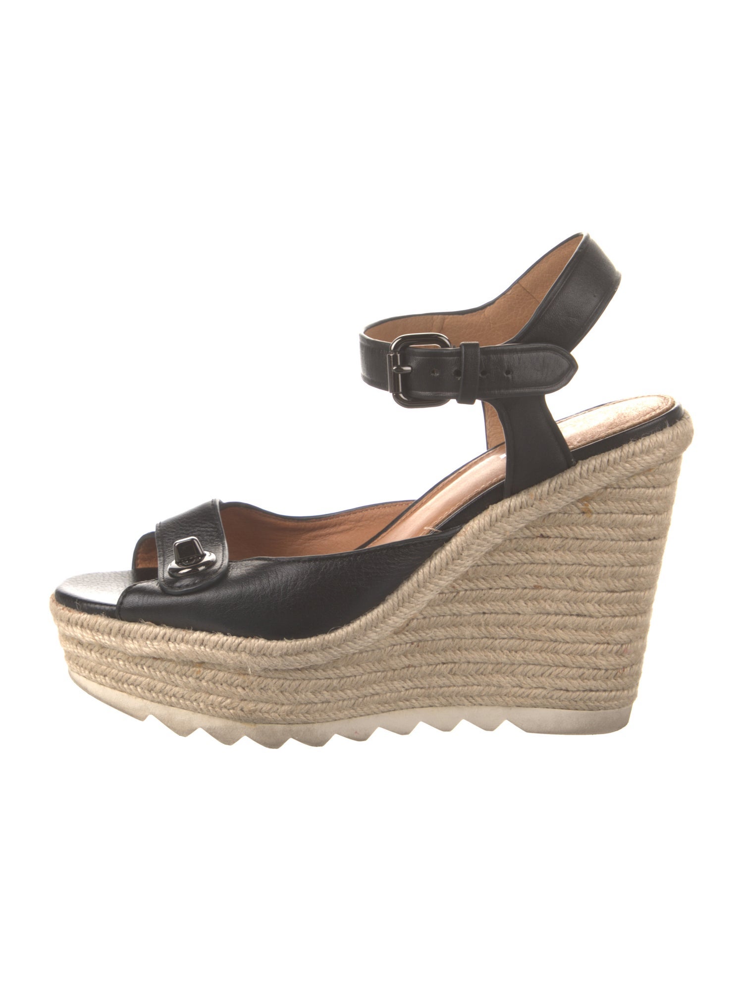 Coach 1941 Leather Braided Accents Espadrilles