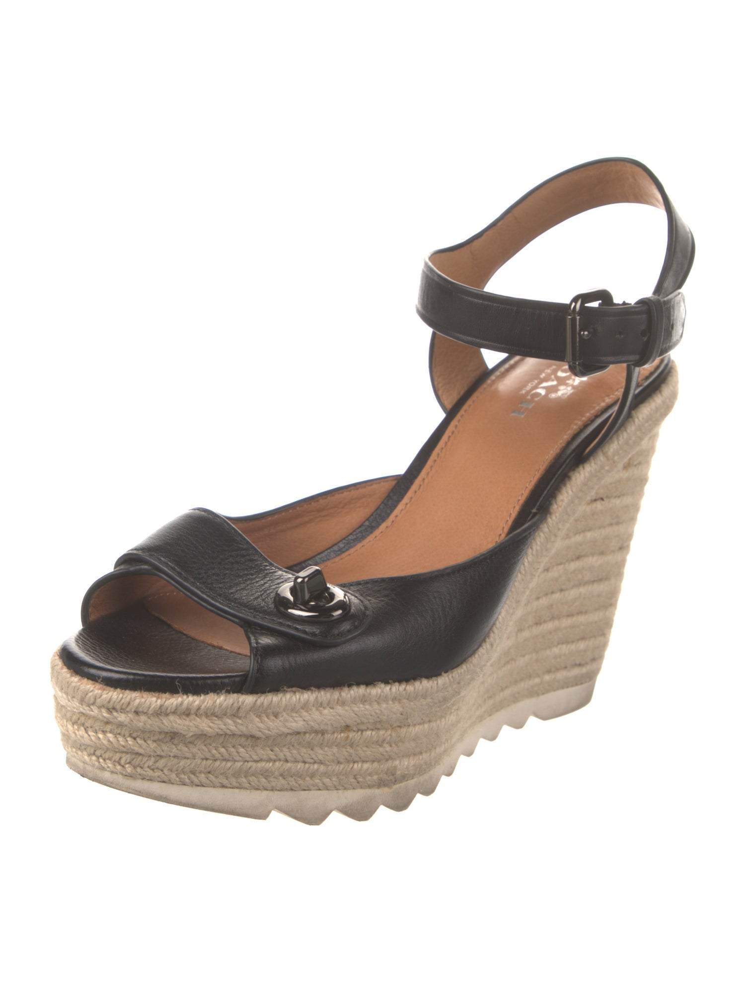 Coach 1941 Leather Braided Accents Espadrilles