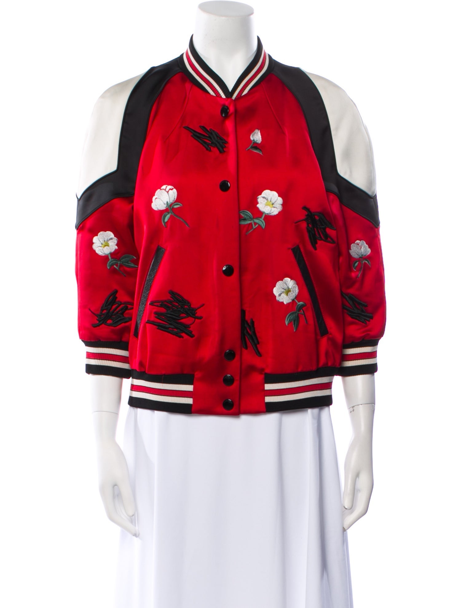 Coach 1941 Floral Print Bomber Jacket