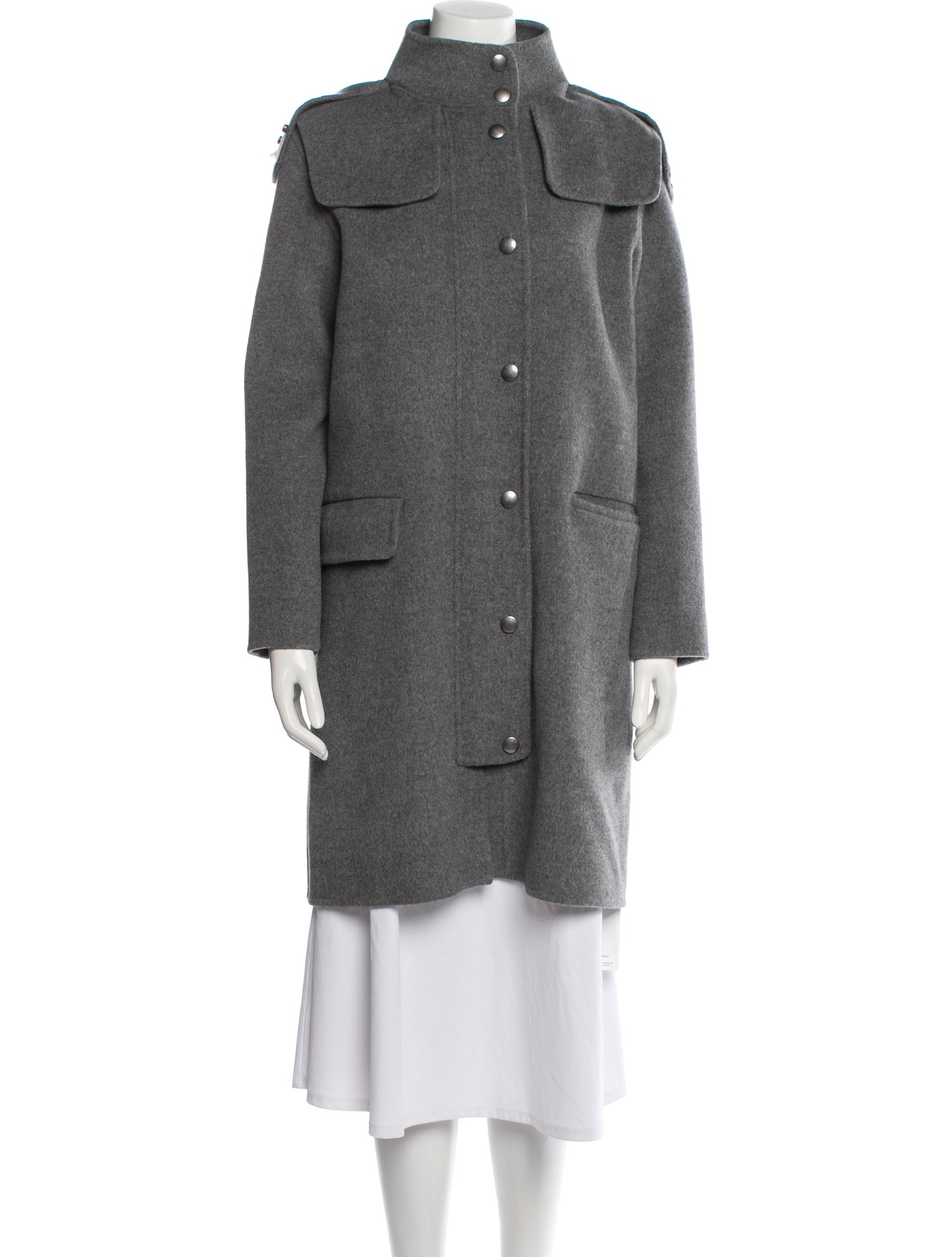 Coach 1941 Wool Faux Fur Jacket