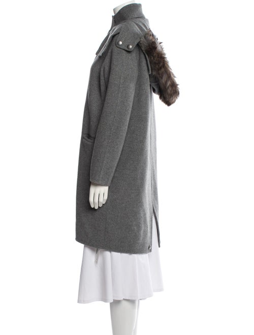 Coach 1941 Wool Faux Fur Jacket