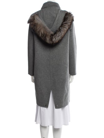 Coach 1941 Wool Faux Fur Jacket