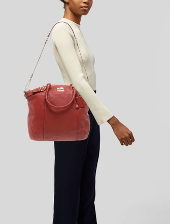 Coach 1941 Leather Top Handle Bag