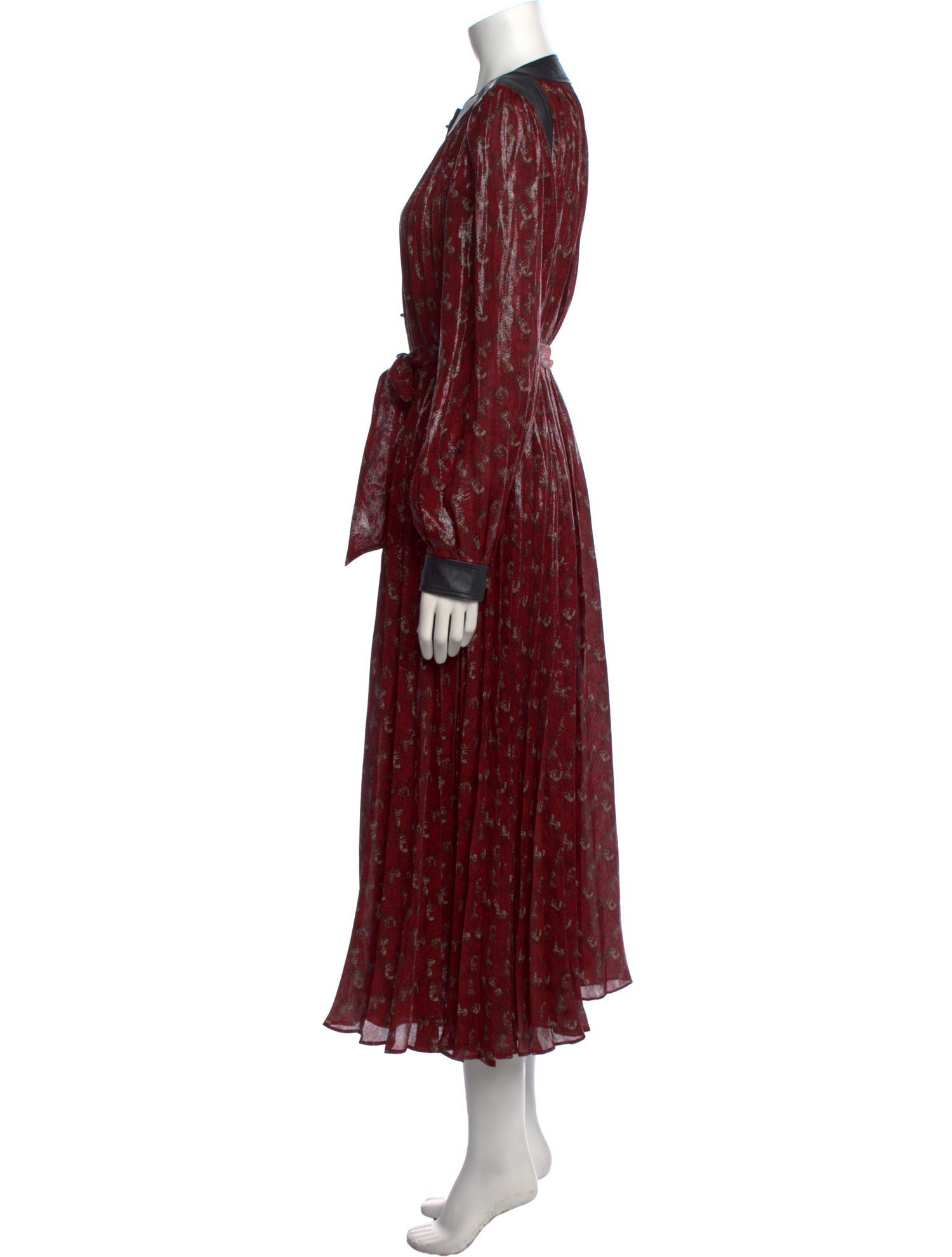Coach 1941 Crew Neck Midi Length Dress
