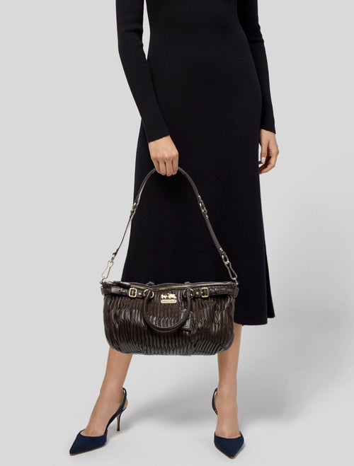 Coach 1941 Leather Top Handle Bag