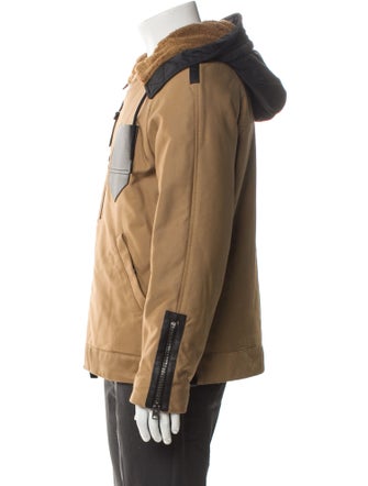 Coach 1941 Colorblock Pattern Parka